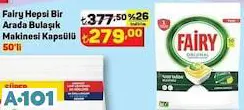 FAİRY HEPSİ BİR ARADA BULAŞIK MAKİNESİ KAPSÜLÜ
